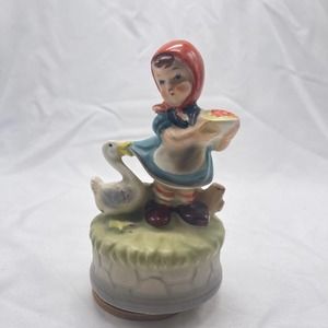 VTG Himark Goose girl music box
